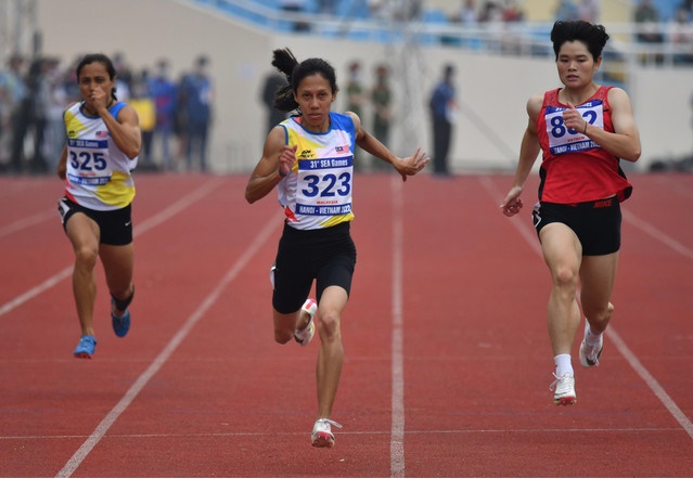 年龄只是个数字  大马30岁女飞人要继续跑