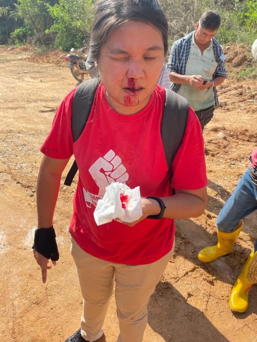 拱桥工业区农民遭驱逐事件 张玉珊1227被控妨碍公务员办公