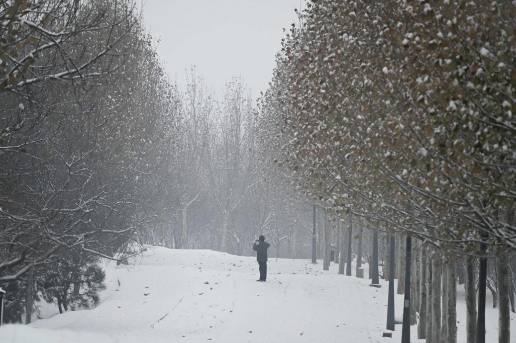 河南多地暴雪停課　陝西學生手腳凍傷