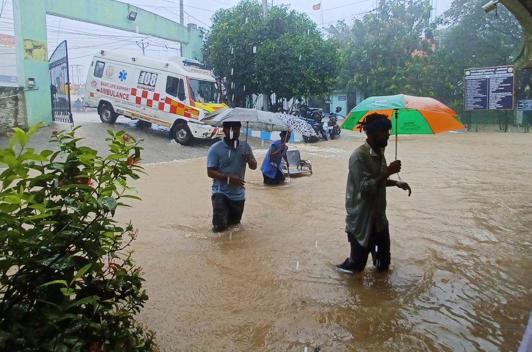 热带气旋米昌登陆  在印度酿至少9死