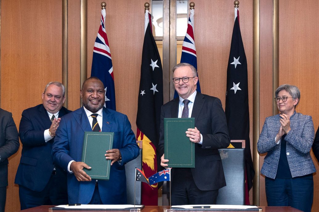 看世界)澳洲巴布亚签安全协议 中：乐见与太平洋岛国正常交往