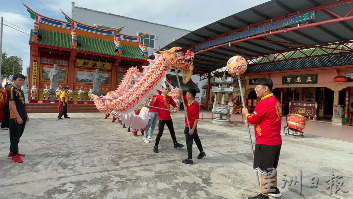 （古城第四版主文）颜天禄：武总积极推广龙狮体育 栽培龙狮运动健儿