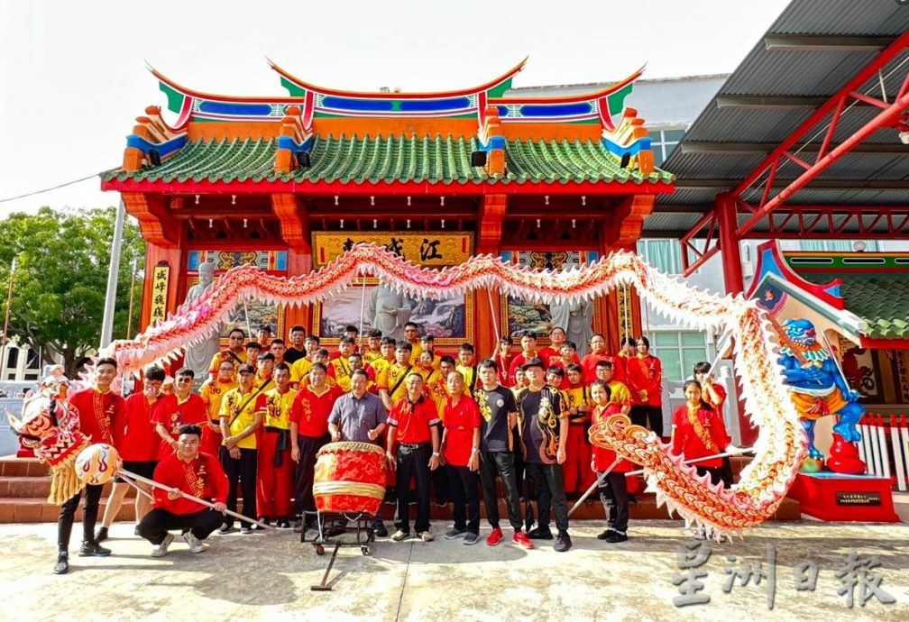 （古城第四版主文）顏天祿：武總積極推廣龍獅體育 栽培龍獅運動健兒