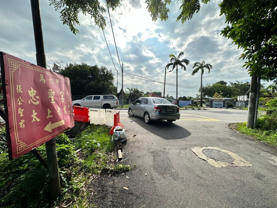 （古城）魚池路路口窄小頻傳意外 工程局擬設路堤減風險