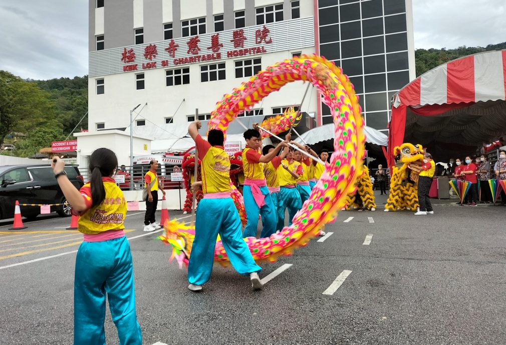 （大北马）极乐寺慈善医院动土建洗肾中心和心脏科新楼 料1年完工