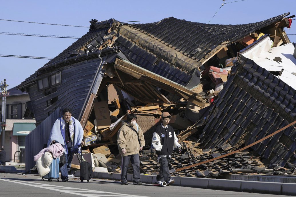 地震威力惊人致地壳变动 轮岛市“向西位移1.3公尺”