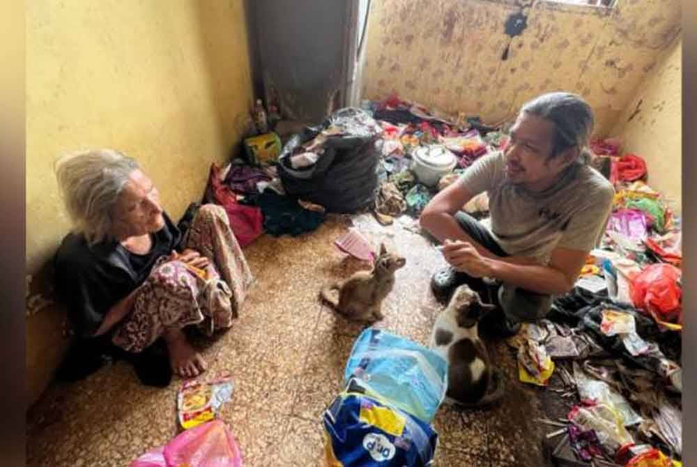 房屋惡臭髒亂不堪 “母子每月只領RM300過活！”
