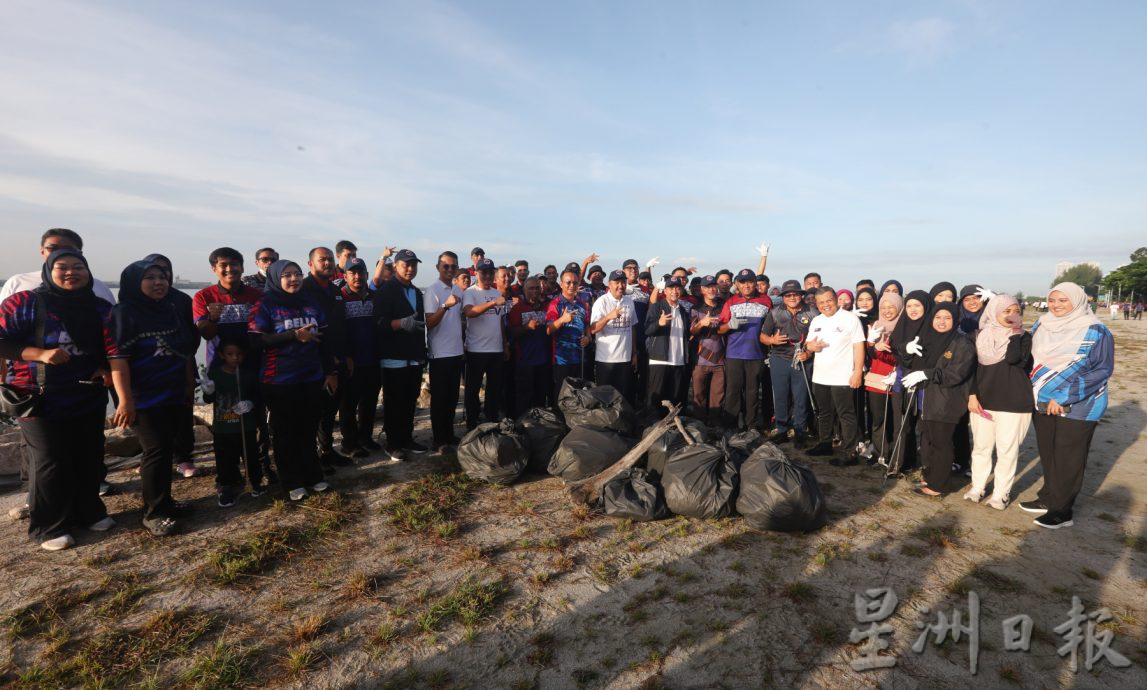 柔：麗都海邊千人大掃除  大臣；可發展為休閒區