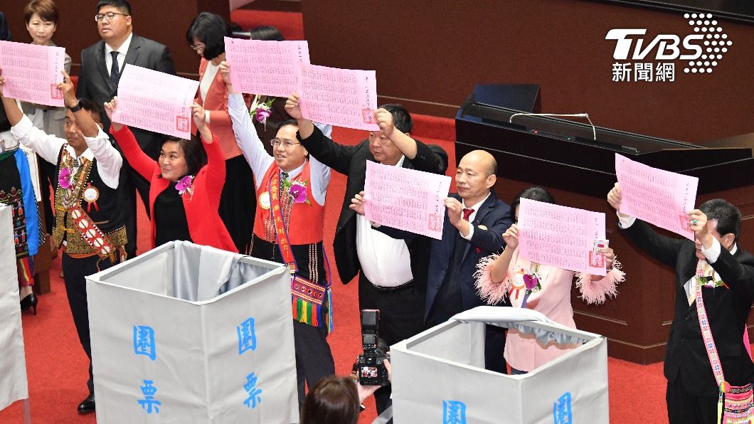 台立院龙头第一轮投票结果出炉！韩国瑜54票与游锡堃进入第二轮