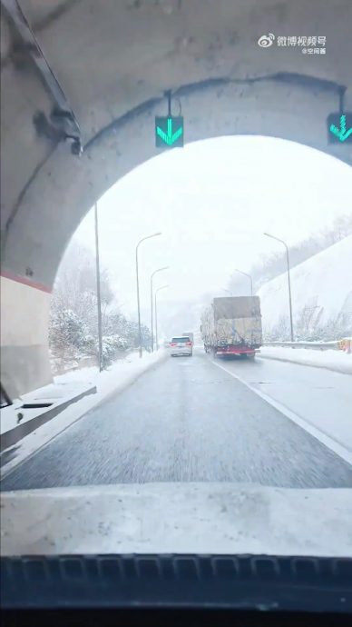 拚盘)秦岭｢时光隧道｣ 从绿地穿越冰雪世界