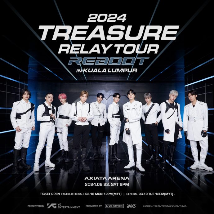 韩团ONEUS 514来马开唱 TREASURE 622报