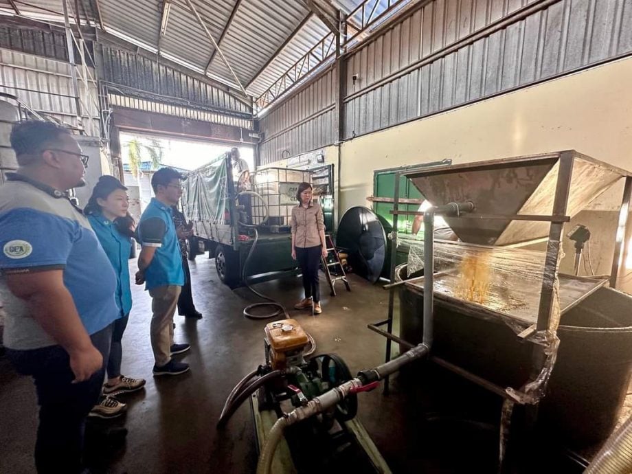 黄诗情：废食油可成生物柴油原料 加强民众意识推高回收率