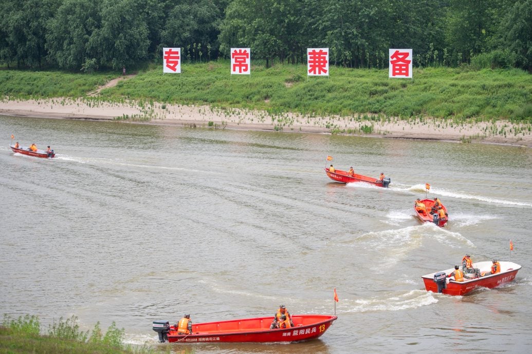 水利部发布汛期预警  中国七大江河或洪涝 