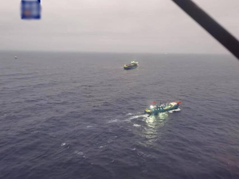 海南1渔船与外籍货船碰撞后沉没 8人失踪
