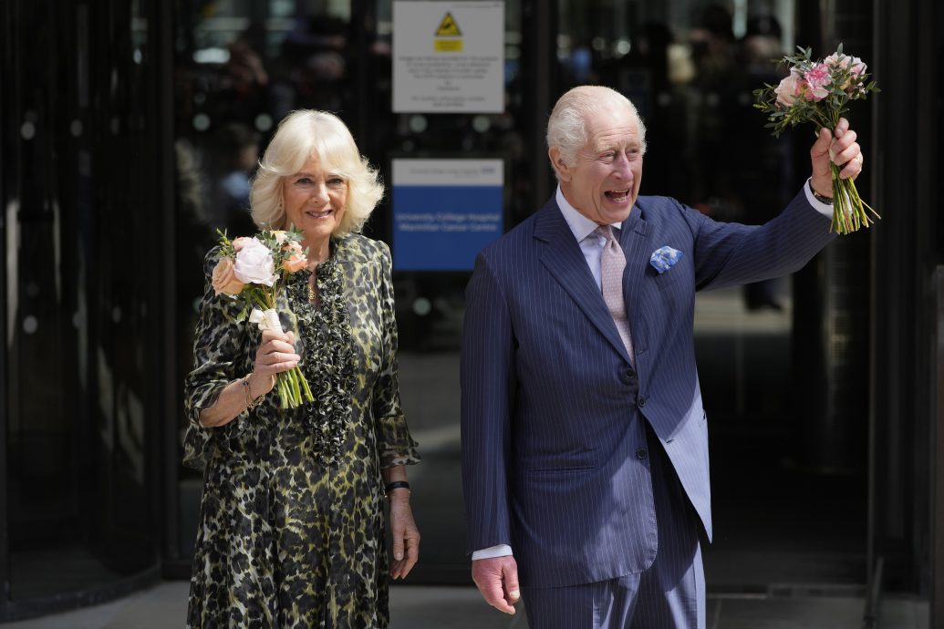 英王查爾斯三世恢復公務行程 參訪倫敦癌症中心