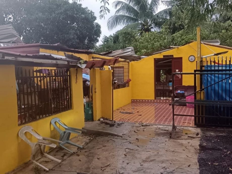 （大北马）瓜拉拉姆县昨天遭暴风雨