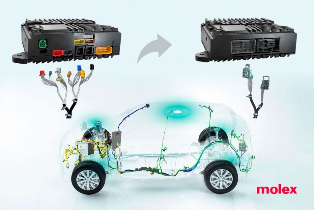 Molex Combines High Speed Data Signal And Power In Mx Dash Data Signal Hybrid Connector