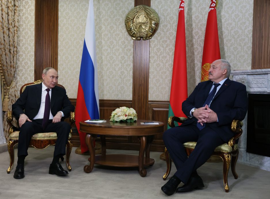 俄總統普汀抵訪白俄羅斯 凸顯與鄰國盟友密切關係