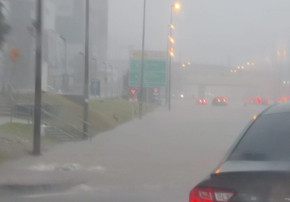 大雨后 蒲种部分地区又淹水