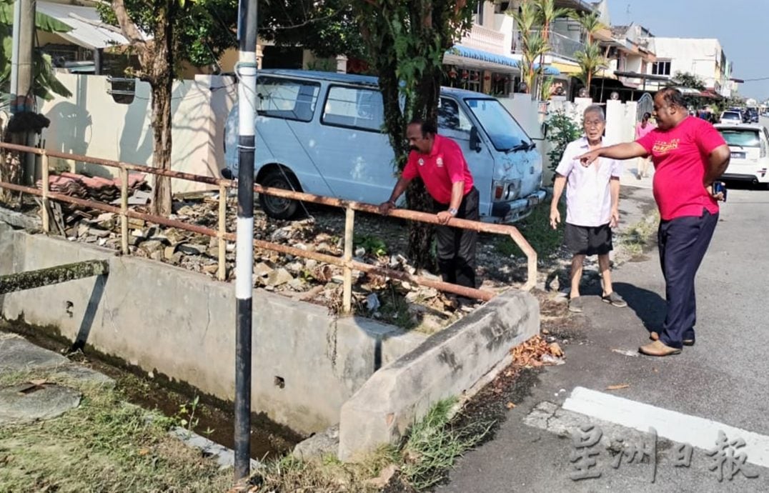 太平市议员：闪电水患主因 排水系统问题