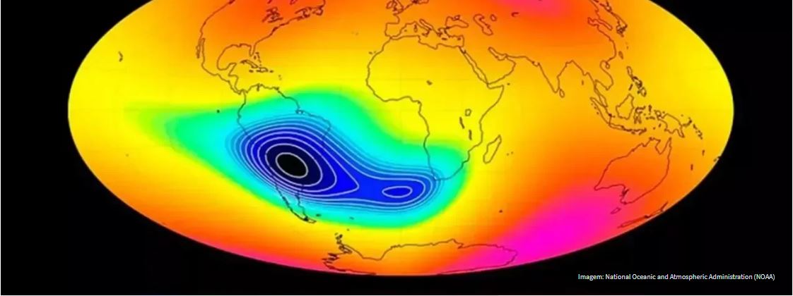 報告指巴西磁場異常擴大 恐干擾無線電波