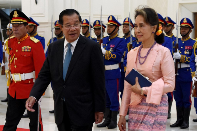 柬前总理洪森要与翁山淑枝视频通话 缅军政府考虑中