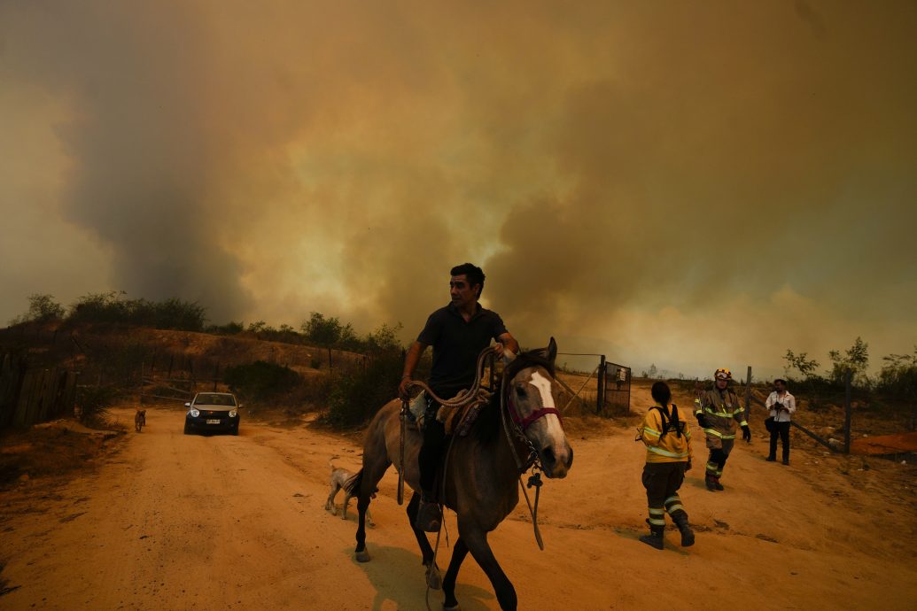 涉纵火致137人死亡 智利逮捕消防员与林业官员