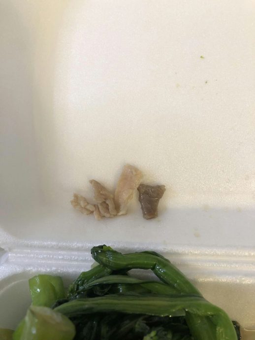  白菜肉片只有4粒肉　西兰花虾仁仅1虾　食客：我被坑了！　