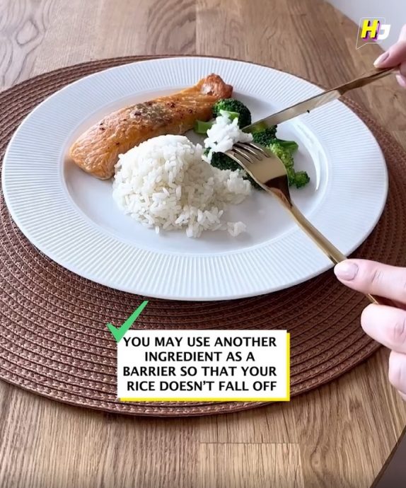 视频|洋人教用刀叉吃饭惹议 “吃到明天也吃不完！”