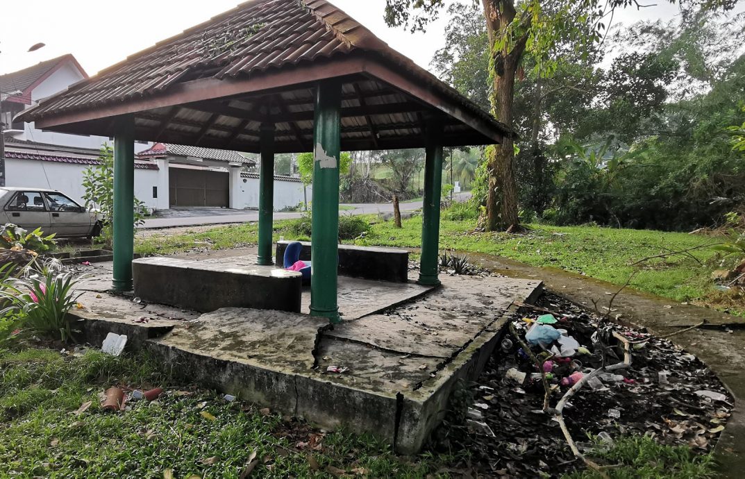 （已簽發）柔：民生特工隊：柔佛花園蓄水池公園毛病叢生，居民盼望改善提升