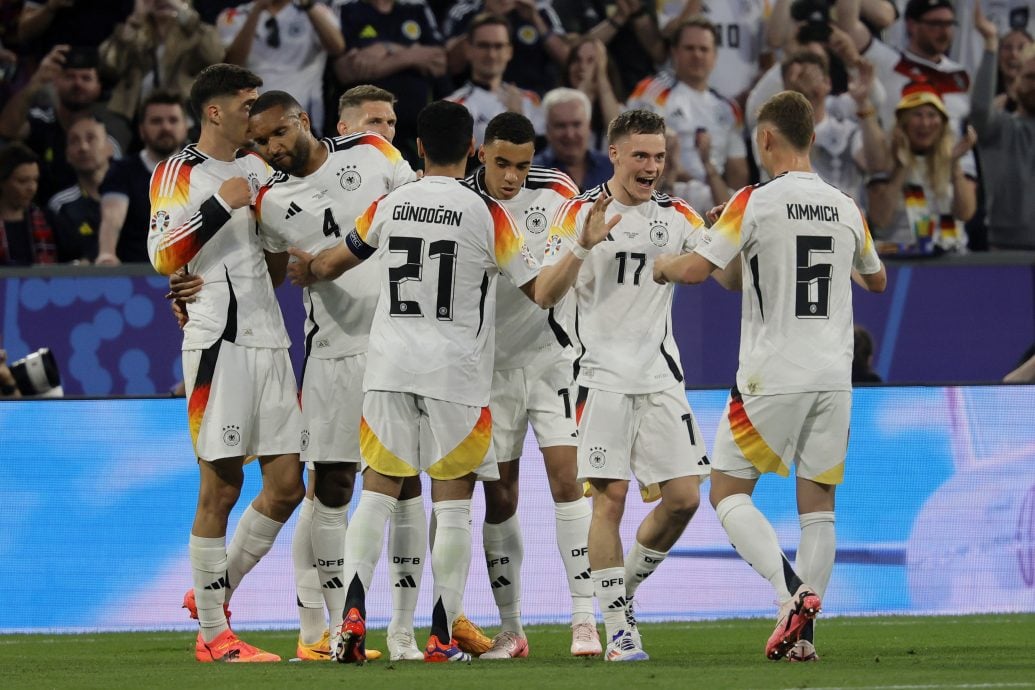2024年欧洲杯足球赛| 揭幕战5比1屠杀苏格兰  德国刷最大胜利纪录