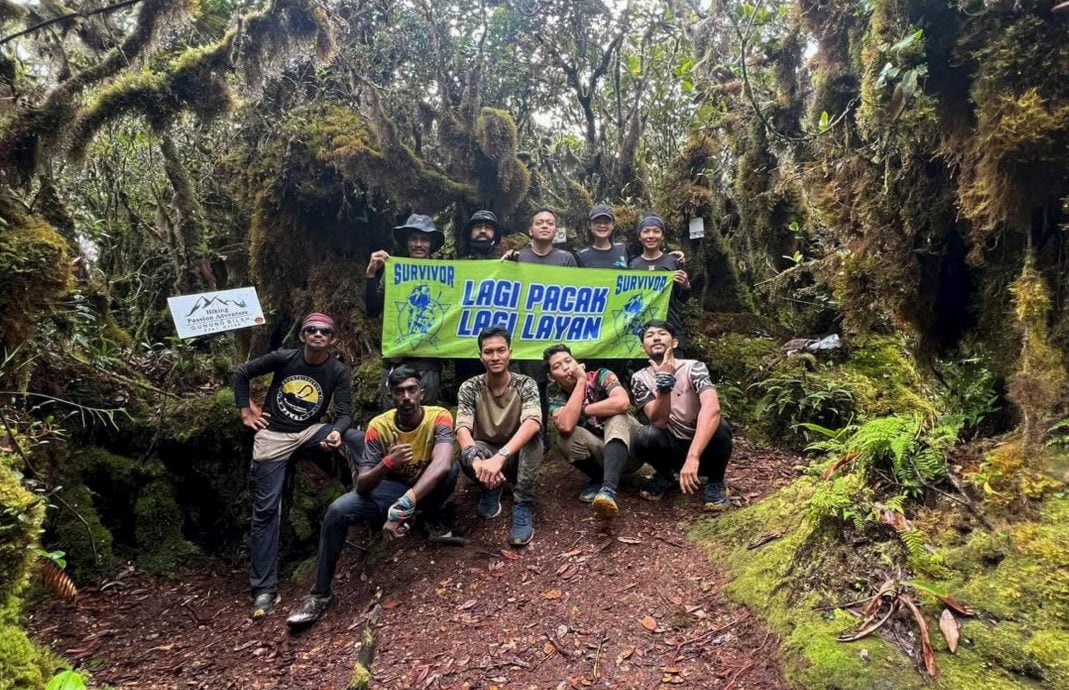 33天攀63座山 10人完成蒂蒂旺沙山脉第四路线