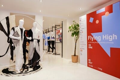 PolyU showcases research and innovations at its first overseas exhibition  “Flying High” in France