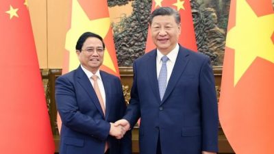 习近平晤越南总理 强调妥善处理海上问题