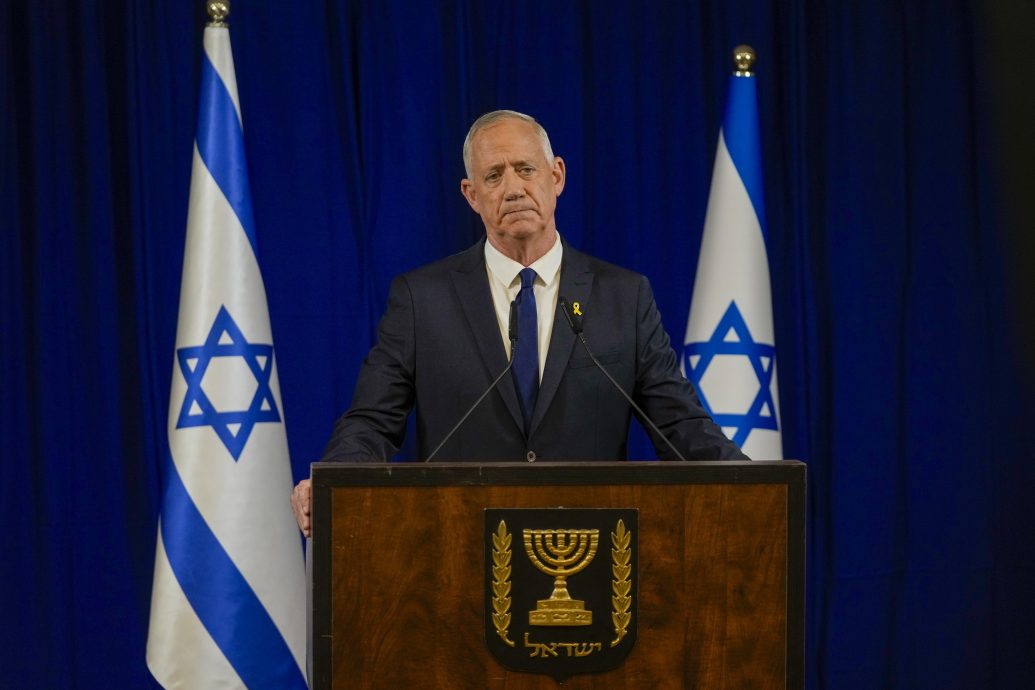 以色列战时内阁部长甘茨辞职 要求提前大选