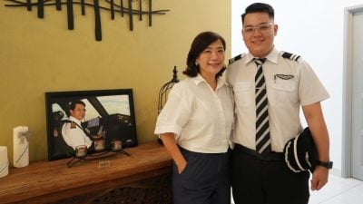 “立志成為出色飛行員！”MH17機長之子繼承父願衝上雲霄