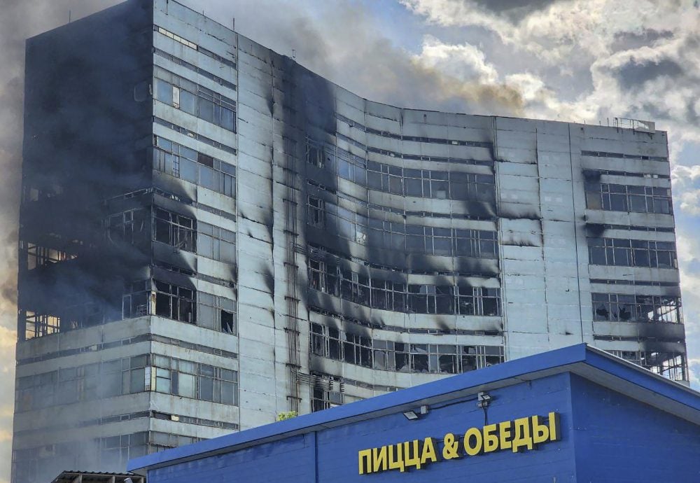 供星洲网：国际：莫斯科一大楼起火 至少八人遇难