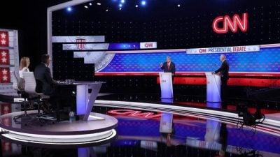 美国总统选举首场辩论会 |  拜登“笨拙”吓坏民主党  美媒：党内掀“换人”声浪