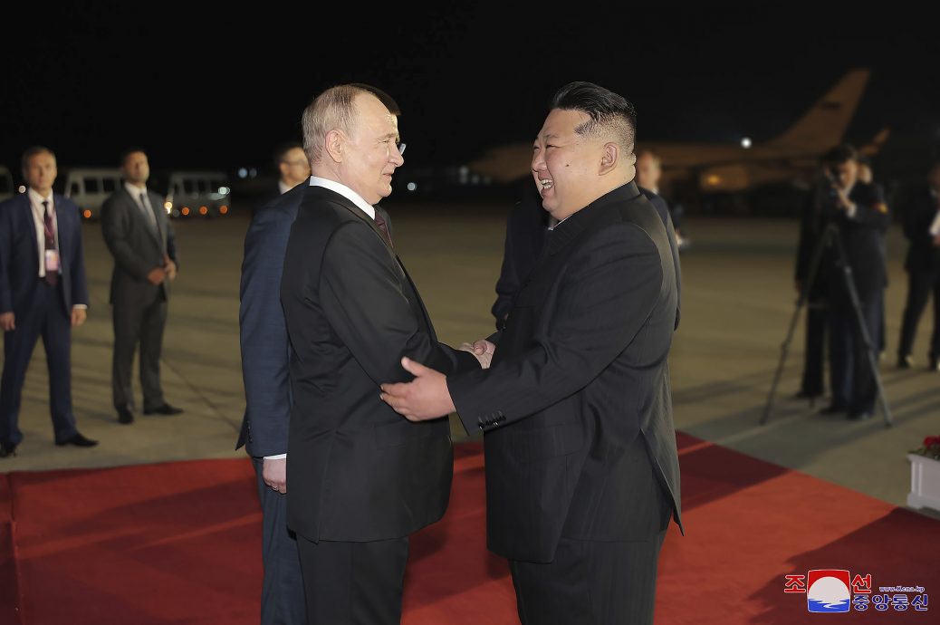 頭)金正恩稱朝俄關係達到新高度  普汀感謝朝鮮的全力支持