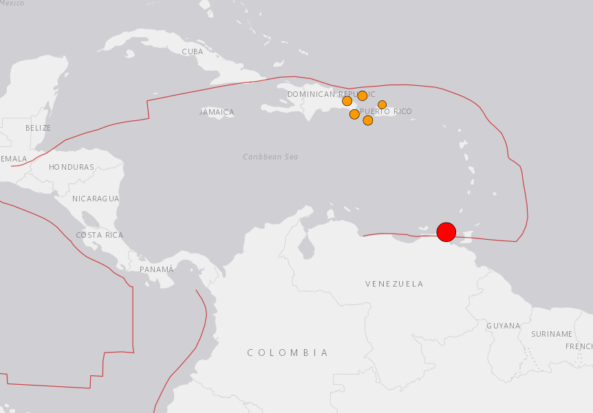 委内瑞拉6级地震　邻国也有感