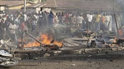 尼日利亞婚禮葬禮醫院連爆自殺式襲擊 女炸彈客“揹嬰兒”施襲