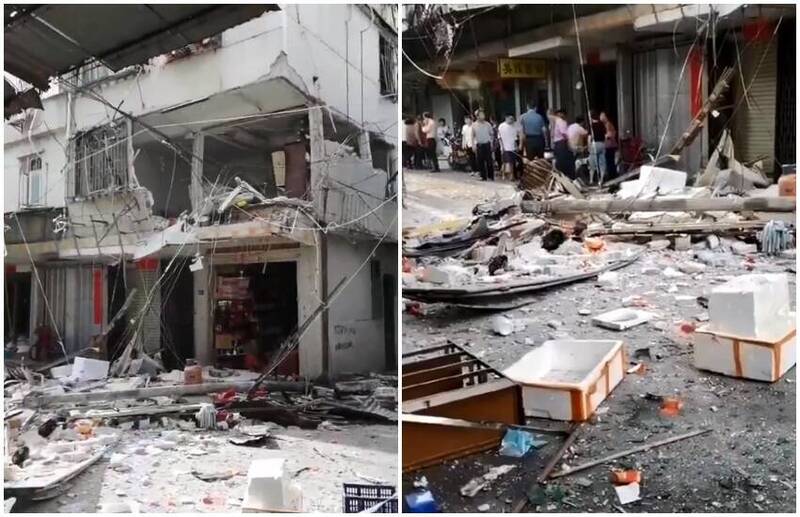 廣東民房突爆炸釀2傷 民眾報案 警方反問“報警幹什麼”？