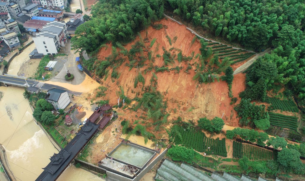 強降雨已致福建上杭4人死亡