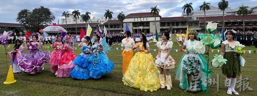 怡保圣母中学运动会 蓝队再次夺冠