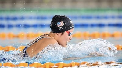 新加坡游泳公开赛| 大马16岁小将捎惊喜  张昕琳女50米仰泳刷全国纪录