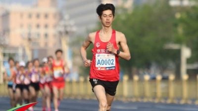 公眾同跑奧運馬拉松   中國快遞小哥中籤 