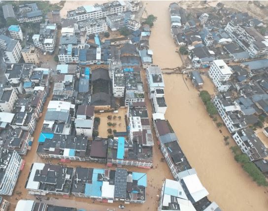 暴雨致韩江17河流洪水超警　 粤闽转移1万1千多人