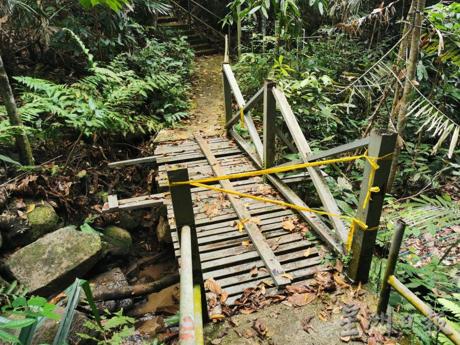 柔：峇龙华山庄休闲森林公园，获州政府拨10万紧急维修