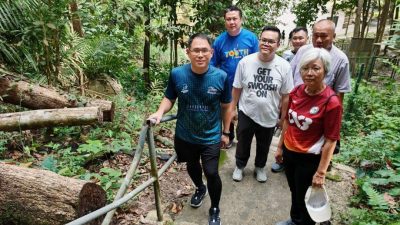 峇龍華山莊休閒森林公園   獲州政府撥10萬緊急維修