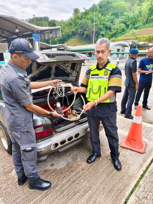 柴油漲價轉目標 高烏邊境截獲走私汽油車子